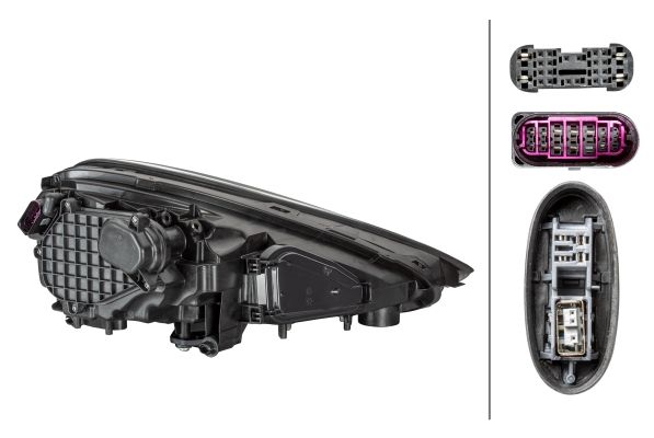 HELLA Faro principale 1ZT 011 745-751
