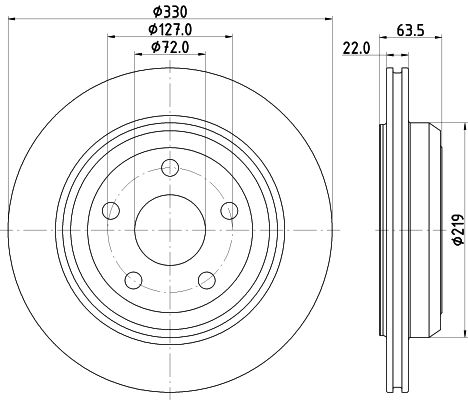 HELLA Discofreno 8DD 355 122-511