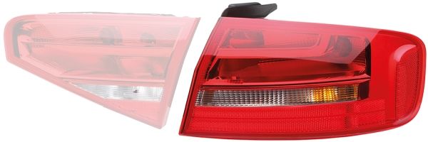 HELLA Luce posteriore 2VA 010 914-101