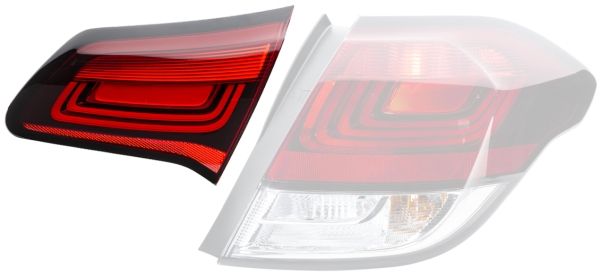 HELLA Mostrina, Cofano posteriore 2XX 354 833-021