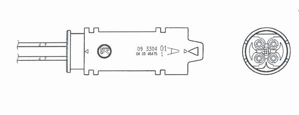 NGK Sonda lambda 1536