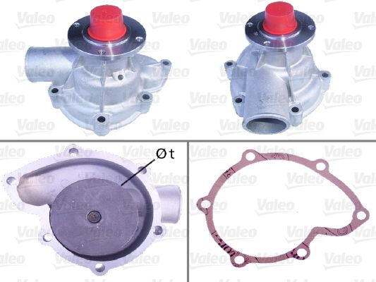 VALEO Pompa dell’acqua, raffreddamento motore 506249