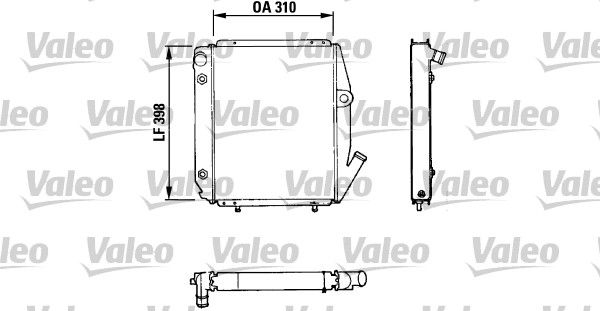 VALEO Radiatore, Raffreddamento motore 810926