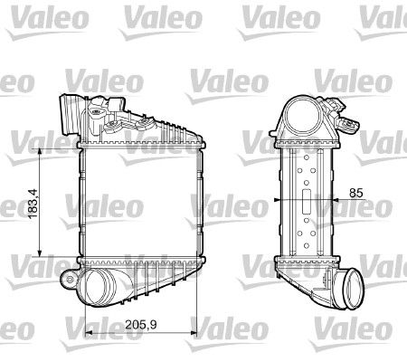 VALEO Intercooler 817653