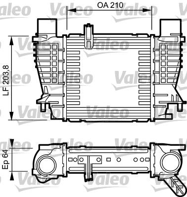 VALEO Intercooler 817999