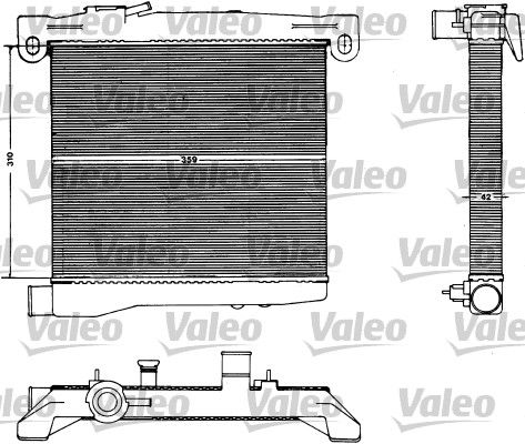 VALEO Radiatore, Raffreddamento motore 883428