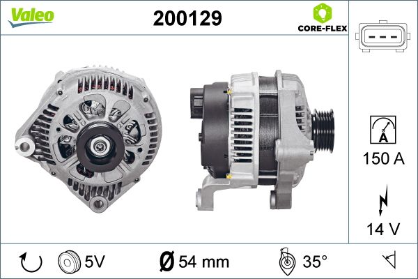 VALEO Alternatore 200129