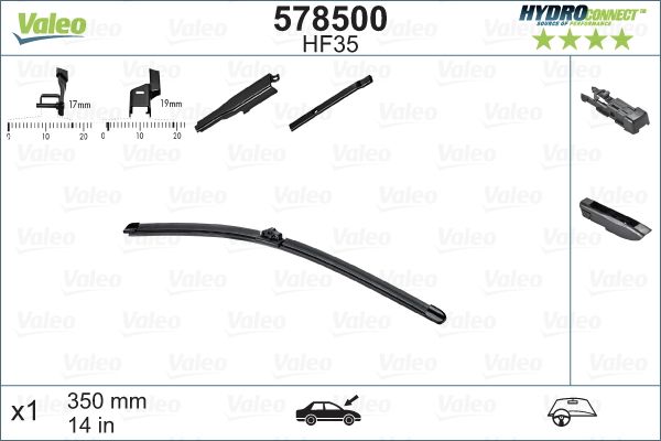 VALEO Spazzola tergi 578500