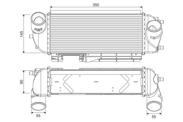 VALEO Intercooler 818368