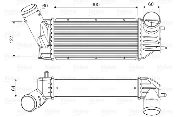 VALEO Intercooler 818648