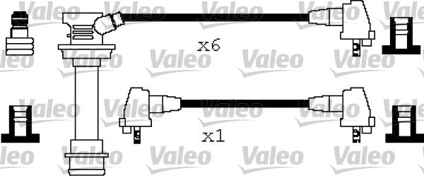 VALEO Kit cavi accensione 346200