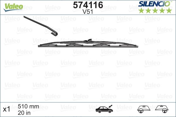 VALEO Spazzola tergi 574116