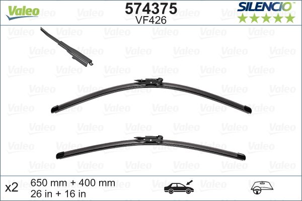 VALEO Spazzola tergi 574375
