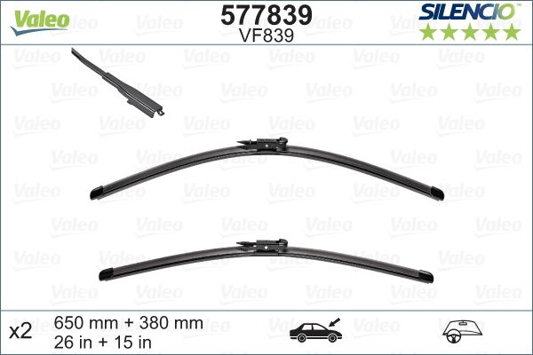 VALEO Spazzola tergi 577839