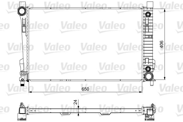 VALEO Radiatore, Raffreddamento motore 732741