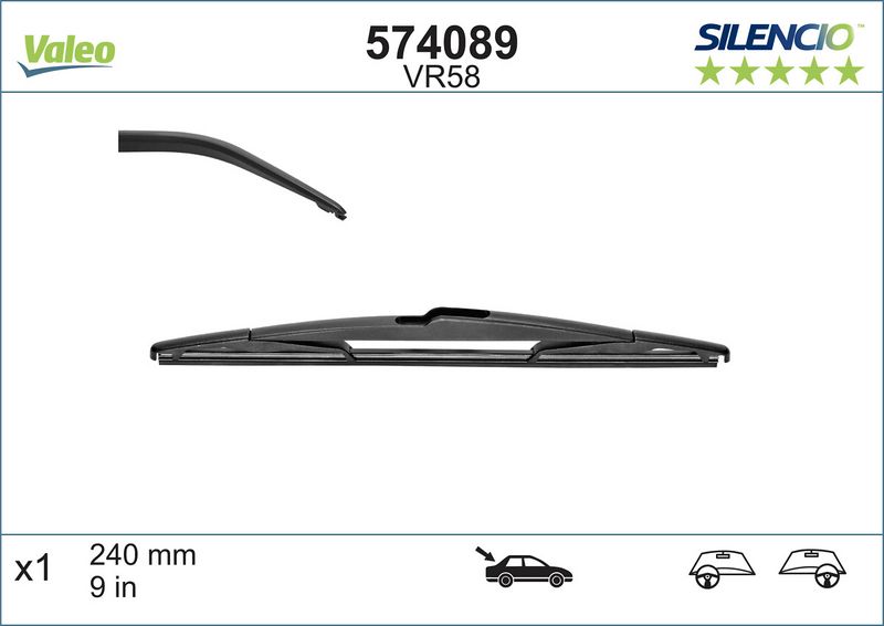 VALEO Spazzola tergi 574089