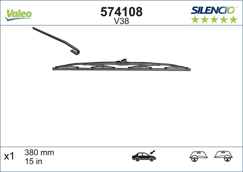 VALEO Spazzola tergi 574108