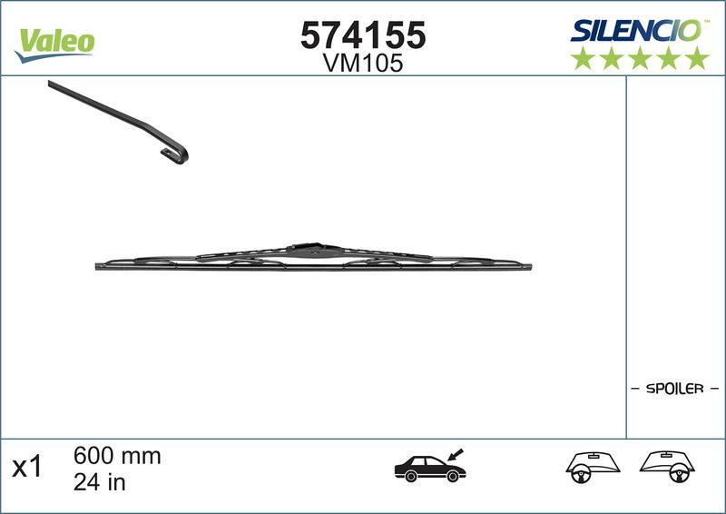 VALEO Spazzola tergi 574155