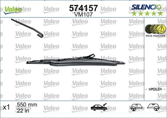 VALEO Spazzola tergi 574157