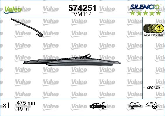 VALEO Spazzola tergi 574251