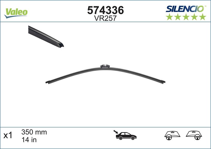 VALEO Spazzola tergi 574336