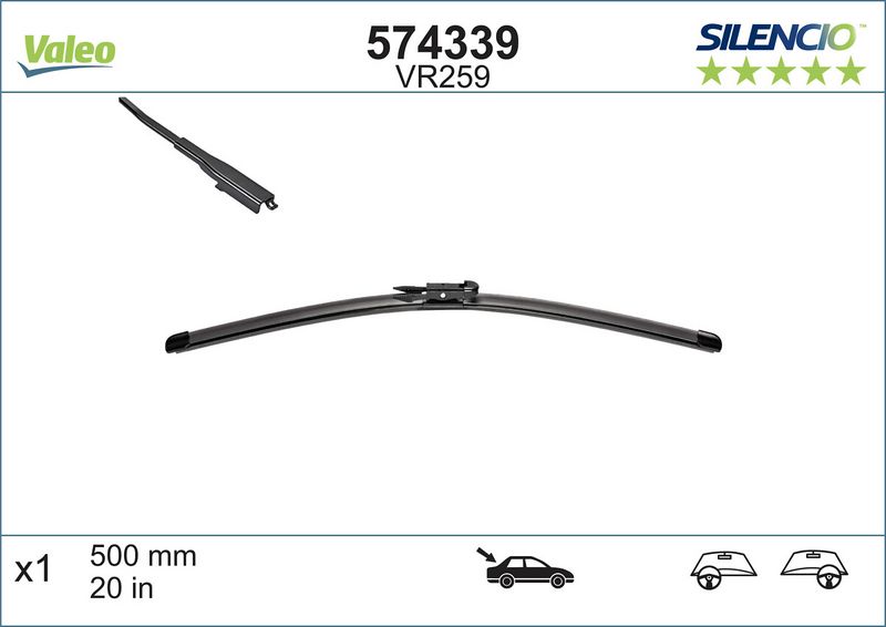 VALEO Spazzola tergi 574339