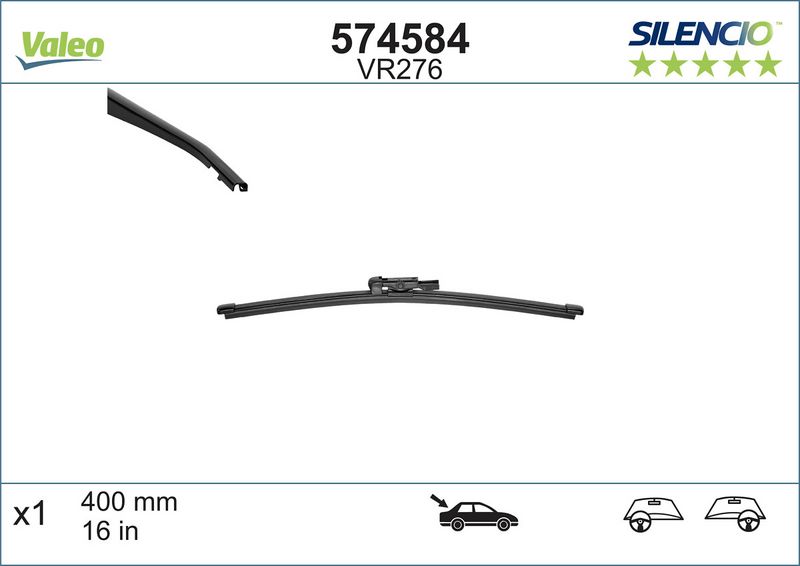 VALEO Spazzola tergi 574584