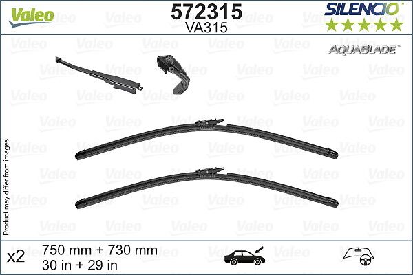 VALEO Spazzola tergi 572315