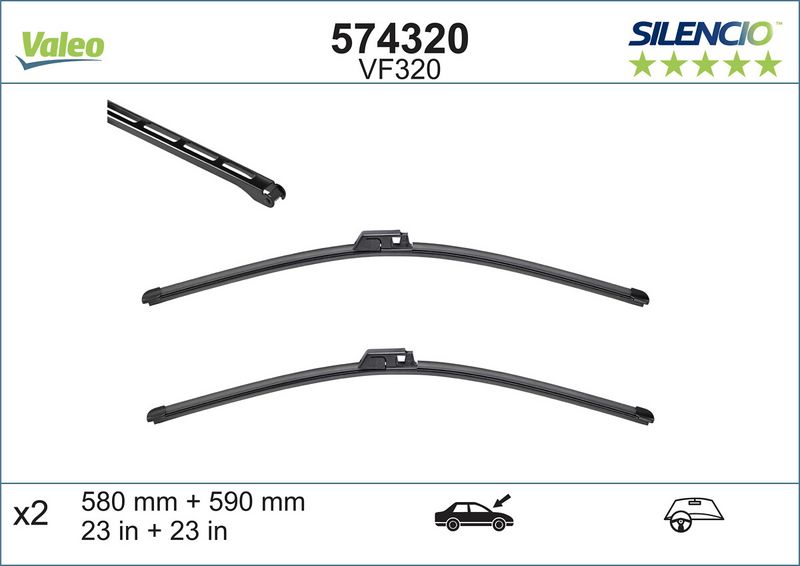 VALEO Spazzola tergi 574320