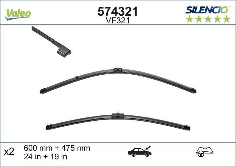 VALEO Spazzola tergi 574321