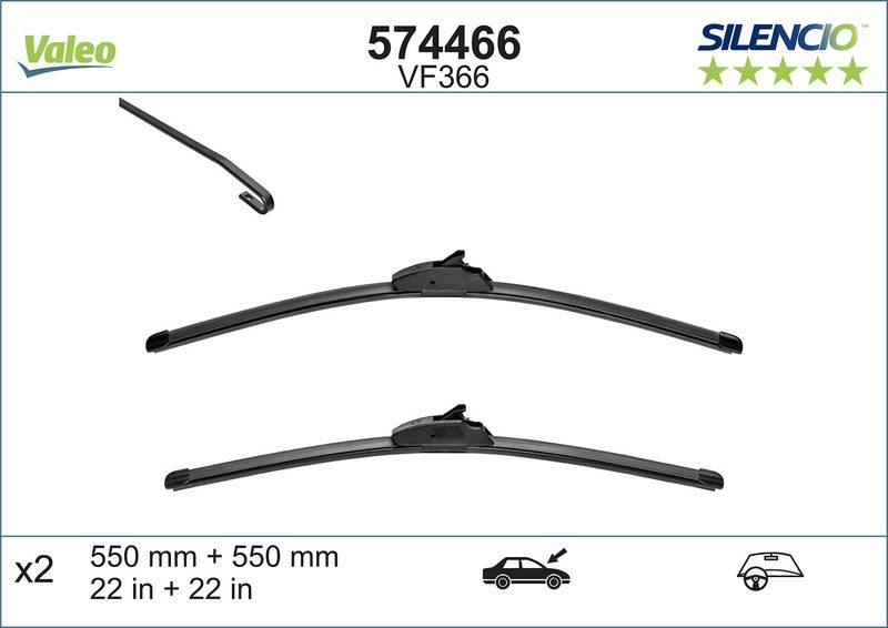VALEO Spazzola tergi 574466