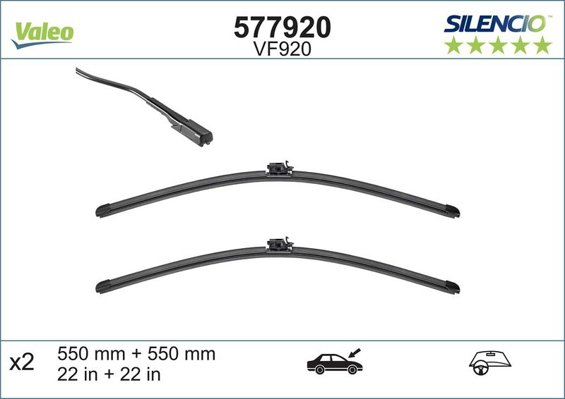 VALEO Spazzola tergi 577920