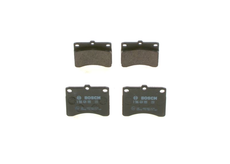 BOSCH Kit pastiglie freno, Freno a disco 0 986 424 099