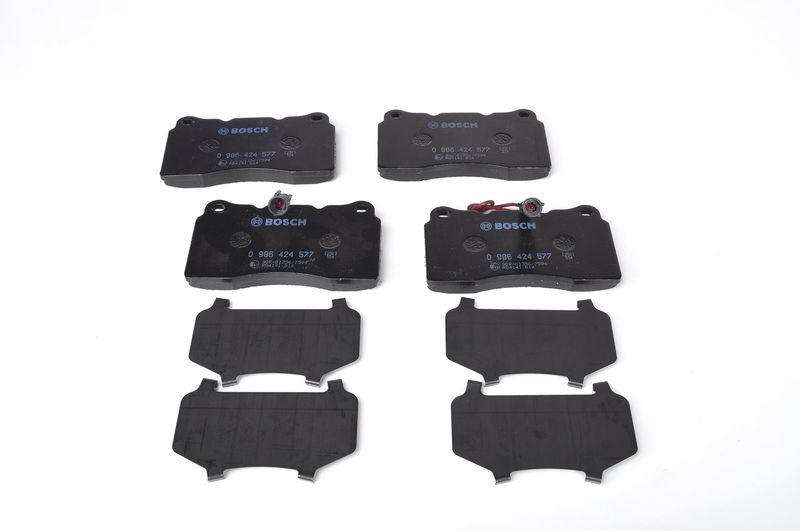 BOSCH Kit pastiglie freno, Freno a disco 0 986 424 577