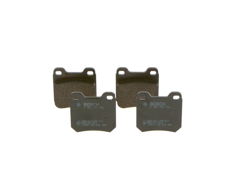 BOSCH Kit pastiglie freno, Freno a disco 0 986 424 754