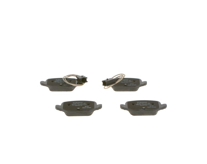 BOSCH Kit pastiglie freno, Freno a disco 0 986 494 779