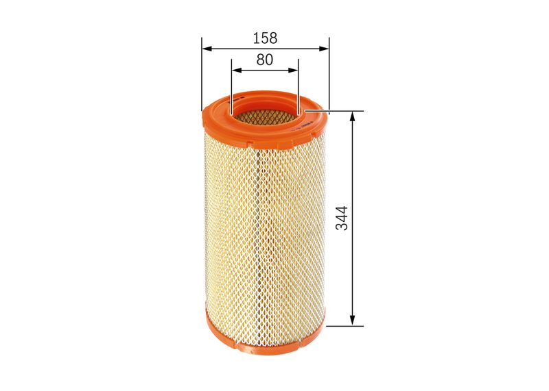 BOSCH Filtro aria 1 457 433 270