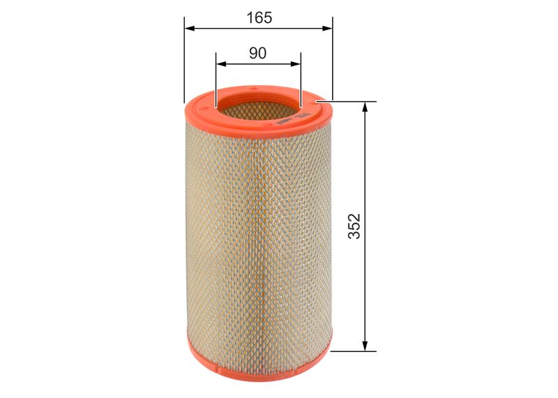 BOSCH Filtro aria 1 457 433 332