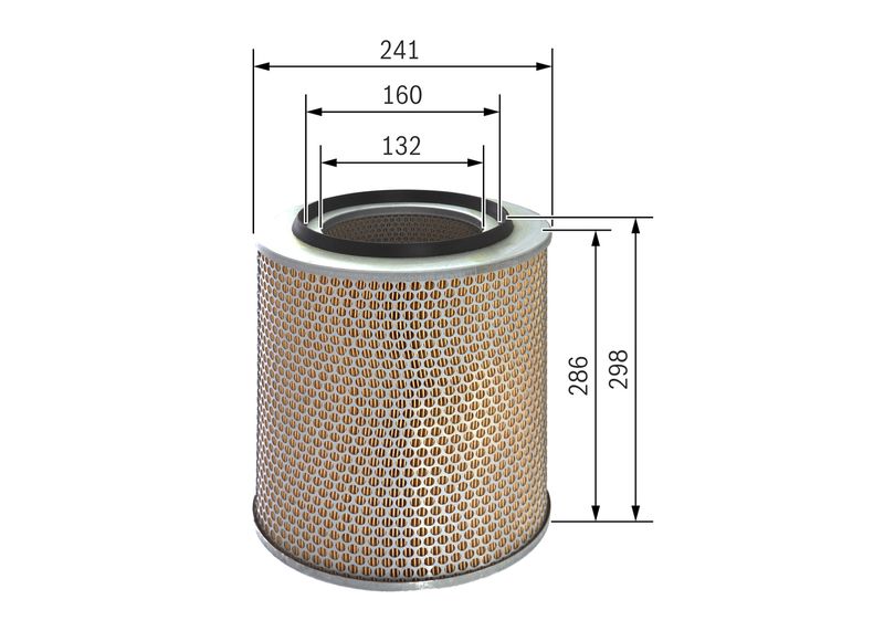 BOSCH Filtro aria 1 457 433 735