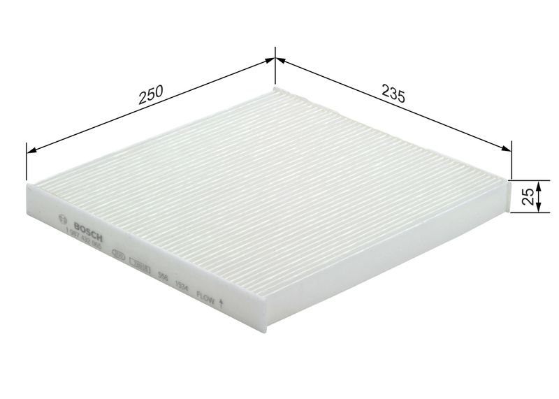BOSCH Filtro, Aria abitacolo 1 987 432 065