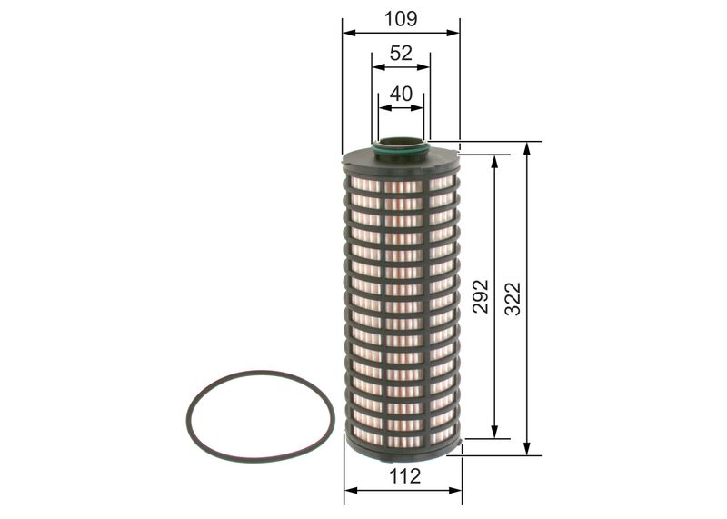 BOSCH Filtro olio F 026 407 286