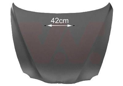 VAN WEZEL Cofano motore 0147670
