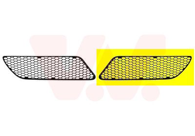 VAN WEZEL Griglia di ventilazione, Paraurti 0148591