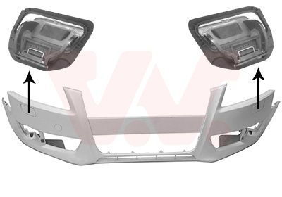 VAN WEZEL Paraurti 0378576