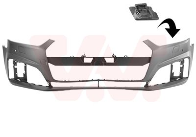VAN WEZEL Paraurti 0389578