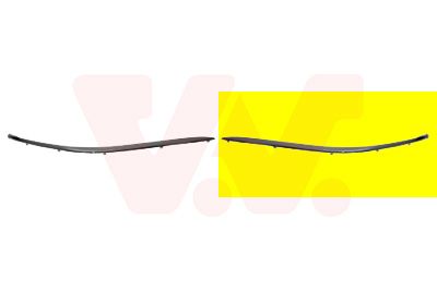 VAN WEZEL Modanatura decorativa/ protettiva, Paraurti 0650482