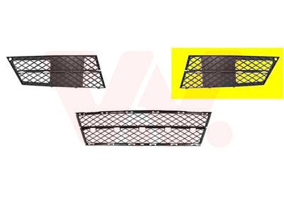 VAN WEZEL Griglia di ventilazione, Paraurti 0661591