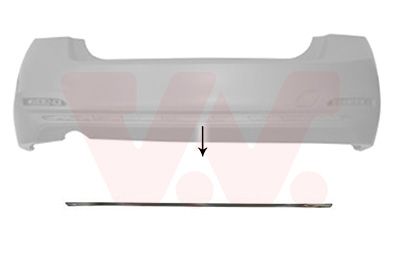 VAN WEZEL Modanatura decorativa/ protettiva, Paraurti 0693550