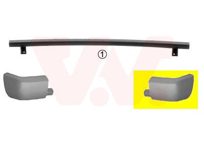 VAN WEZEL Paraurti 0912544