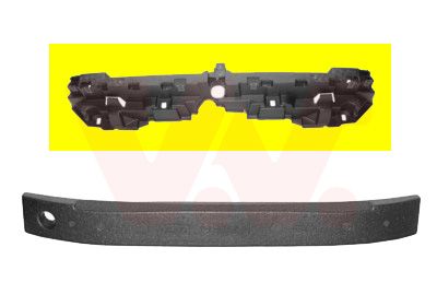 VAN WEZEL Ammortizzatore d'urto, Paraurti 1624561